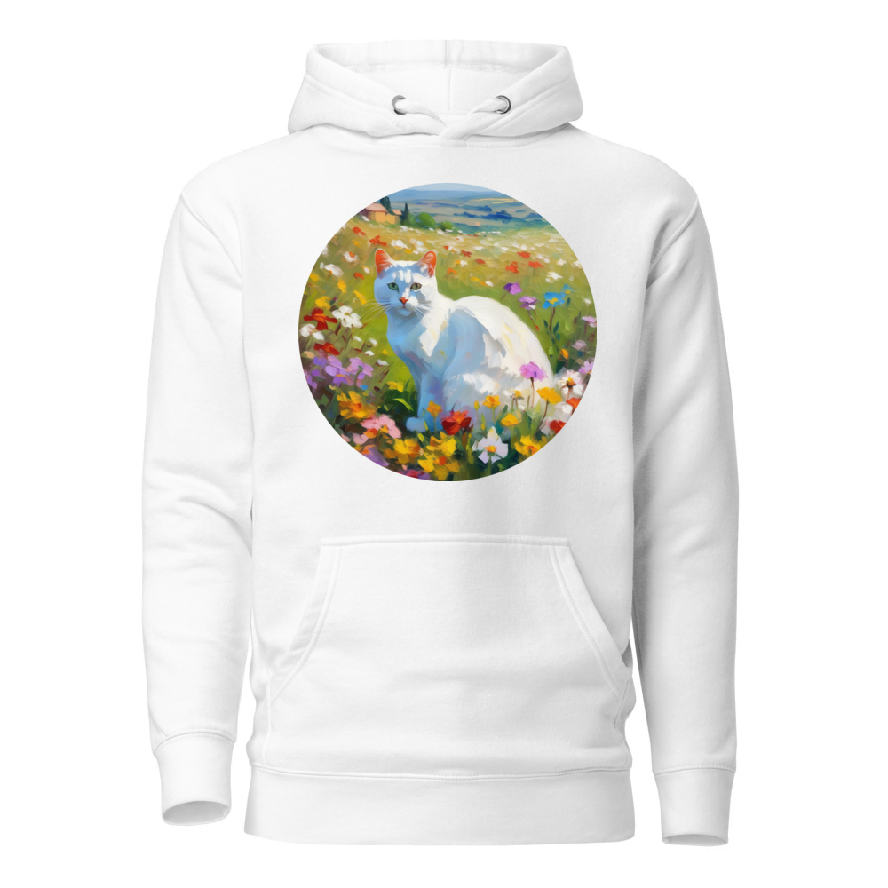 PugMug Custom White Exotic Cat Hoodie