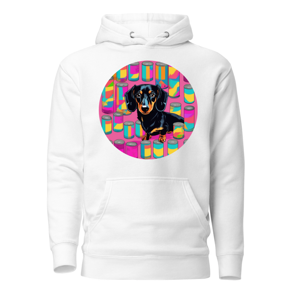 PugMug Custom Black Dachshund Hoodie