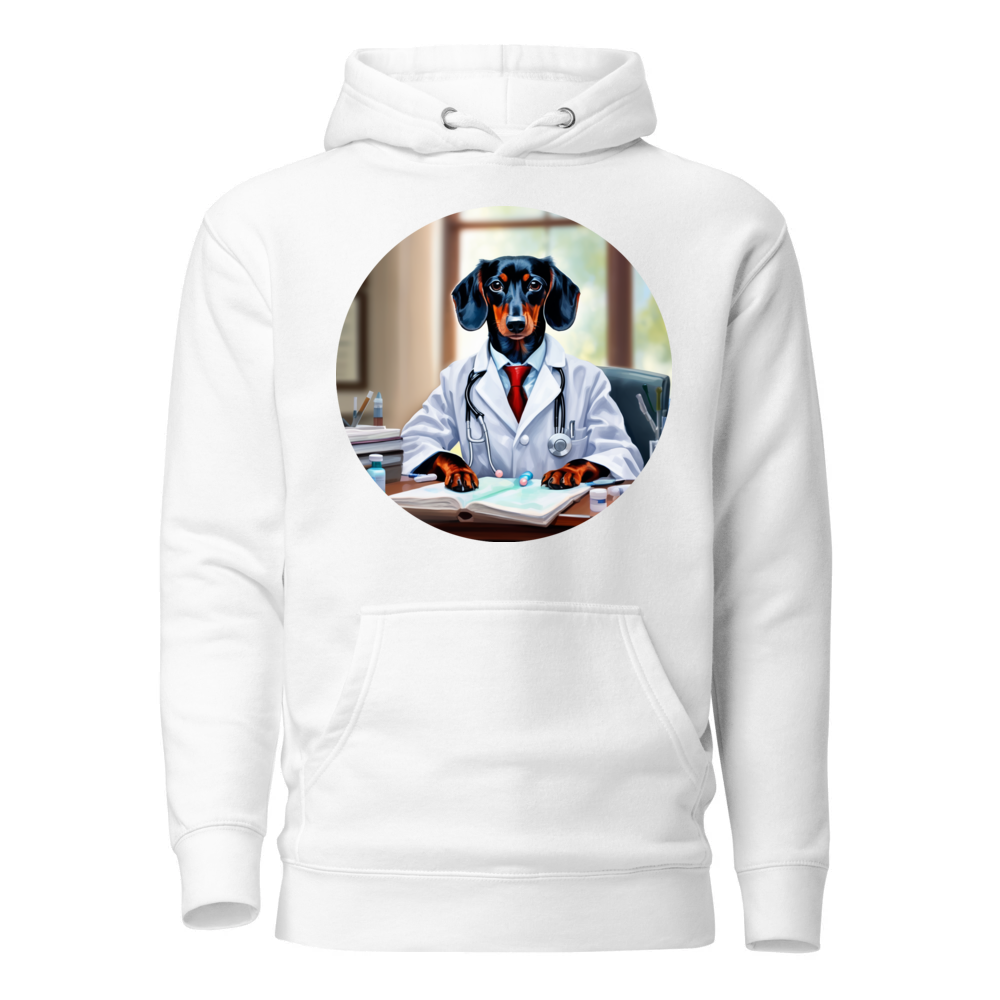 PugMug Custom Black Dachshund Hoodie