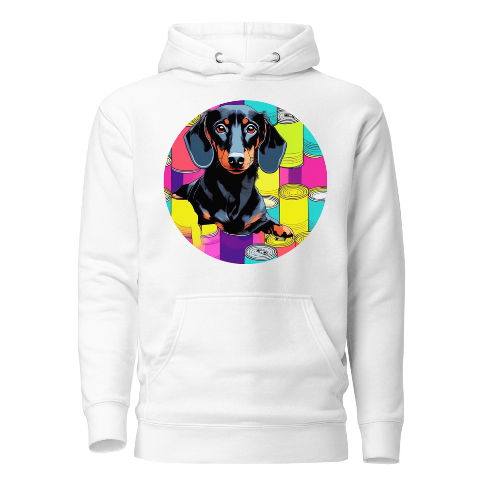 PugMug Custom Black Dachshund Hoodie