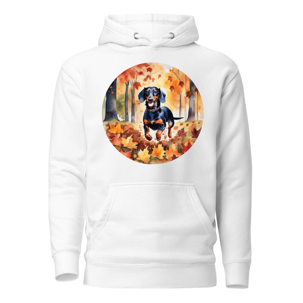 PugMug Custom Black Dachshund Hoodie