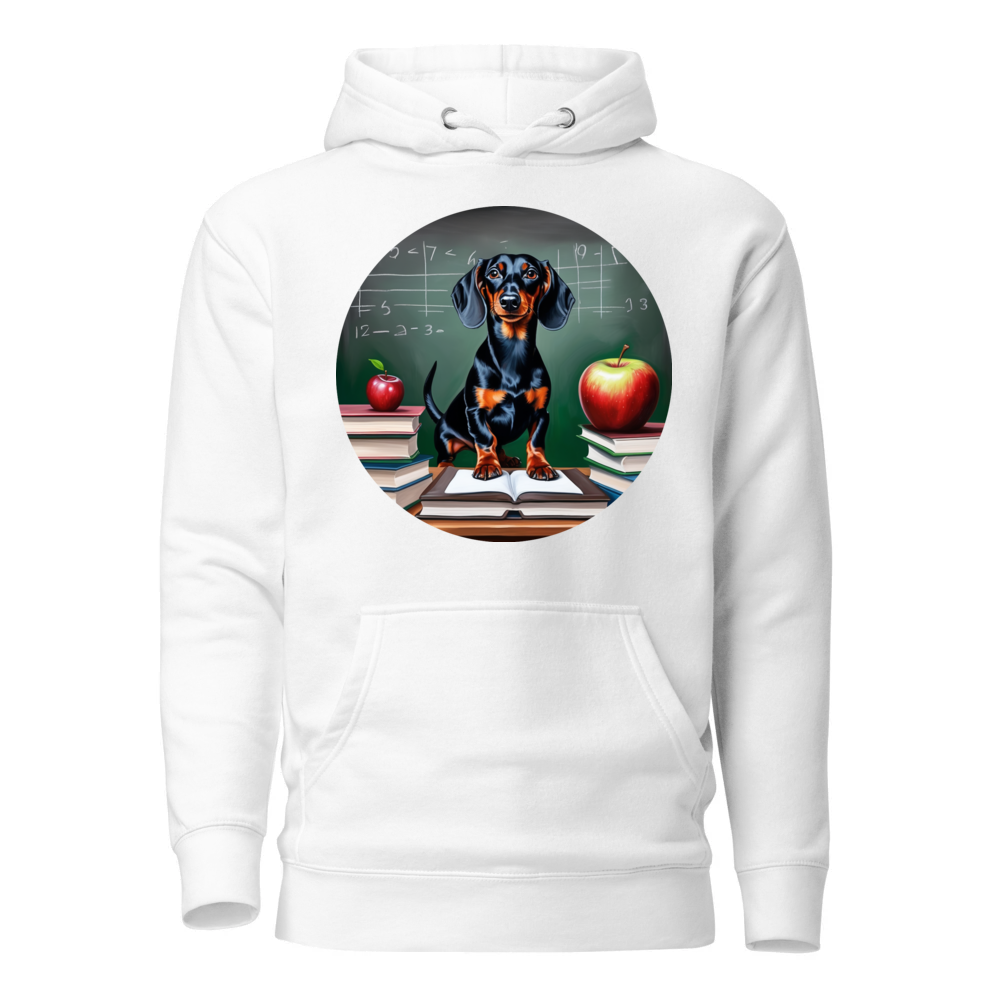 PugMug Custom Black Dachshund Hoodie