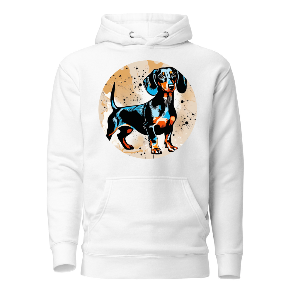 PugMug Custom Black Dachshund Hoodie
