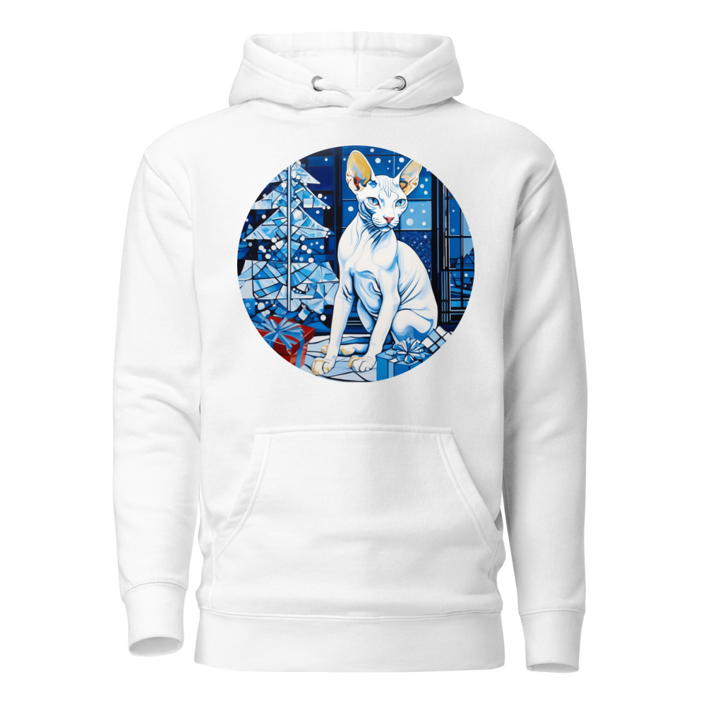 PugMug Custom White Sphynx Cat Hoodie