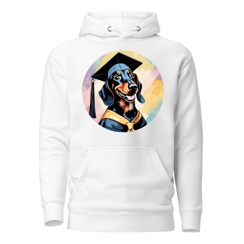 PugMug Custom Black Dachshund Hoodie