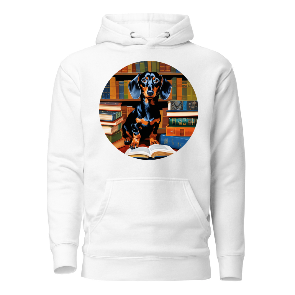 PugMug Custom Black Dachshund Hoodie