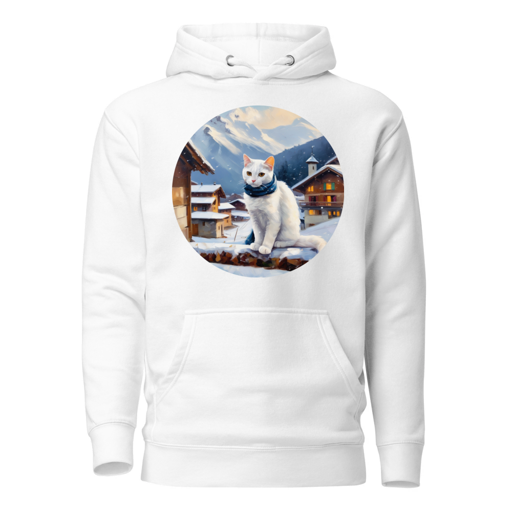 PugMug Custom White Exotic Cat Hoodie