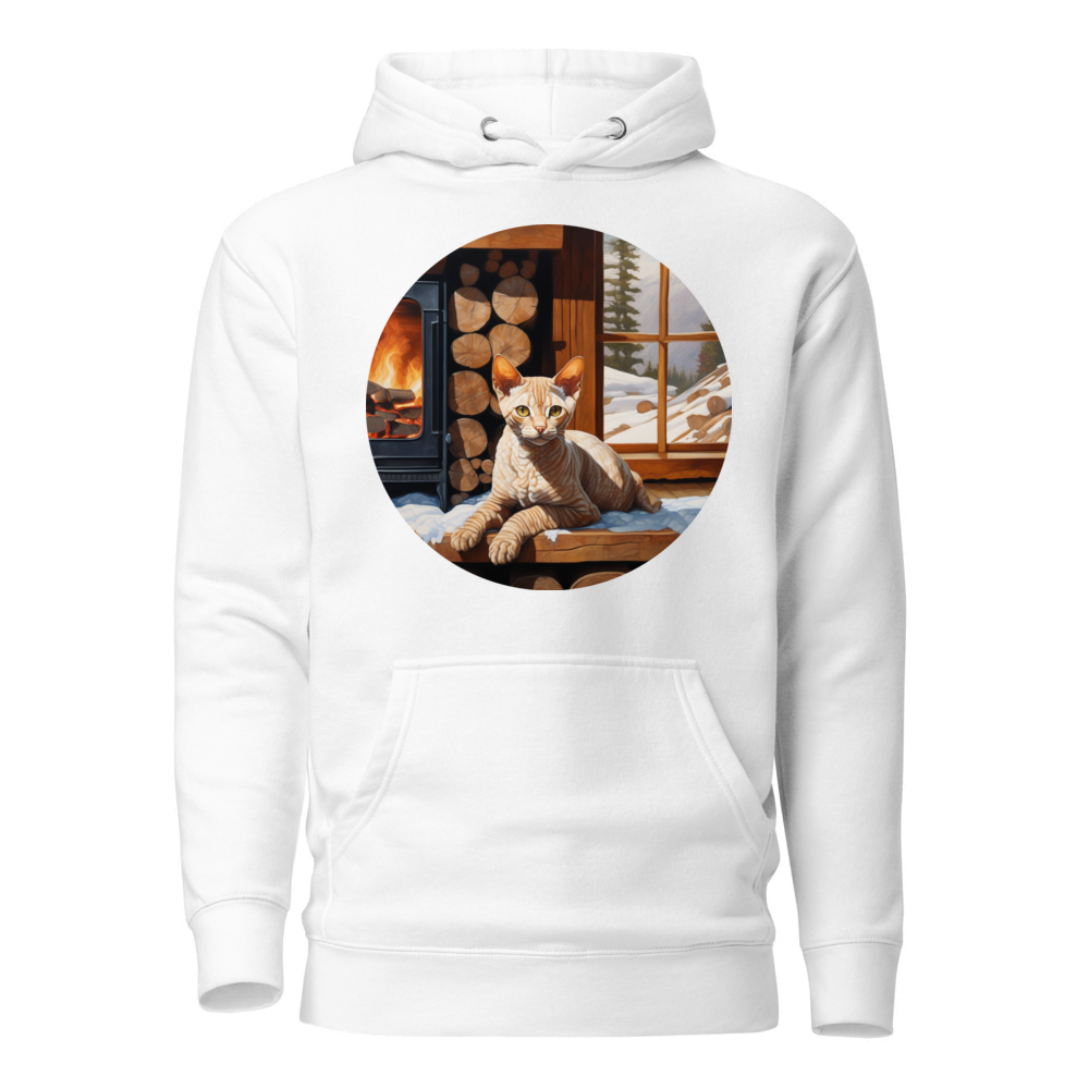 PugMug Custom Tabby Devon Rex Cat Hoodie