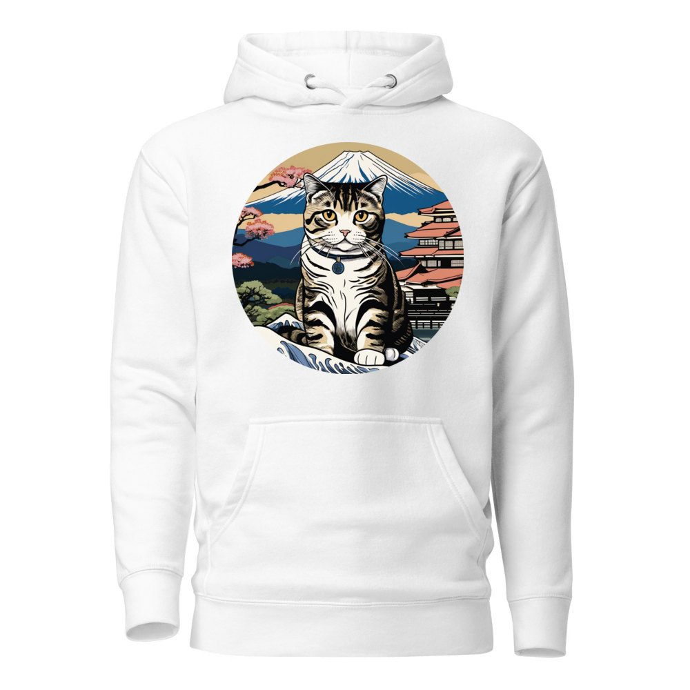 PugMug Custom Tabby Scottish Fold Cat Hoodie