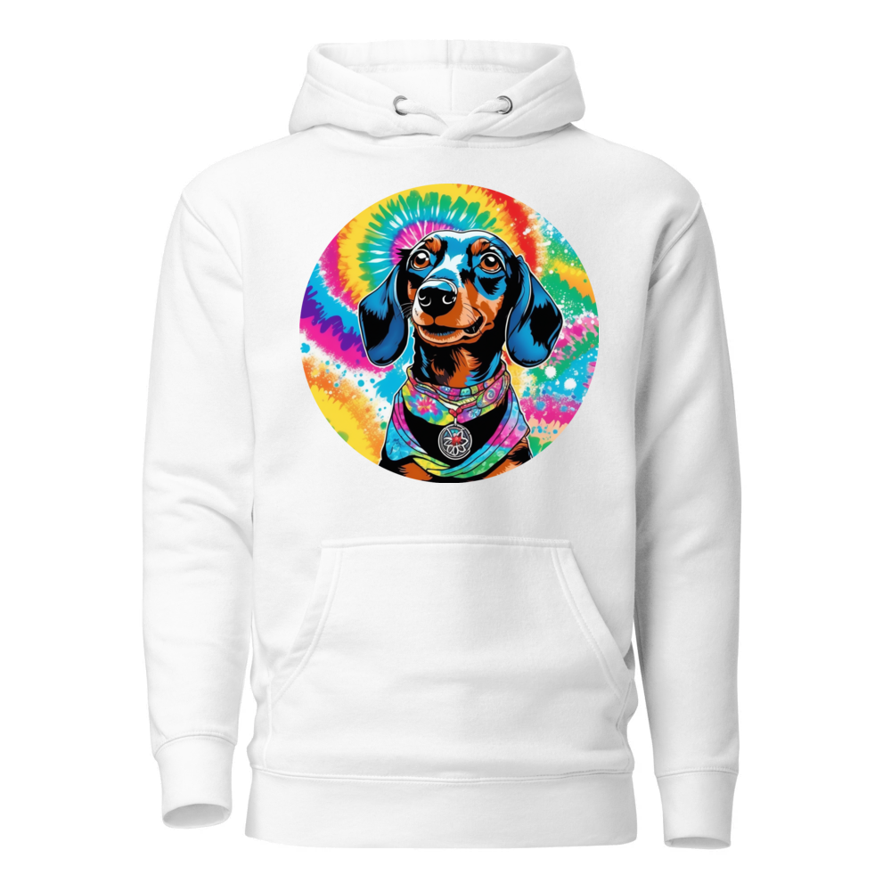 PugMug Custom Black Dachshund Hoodie