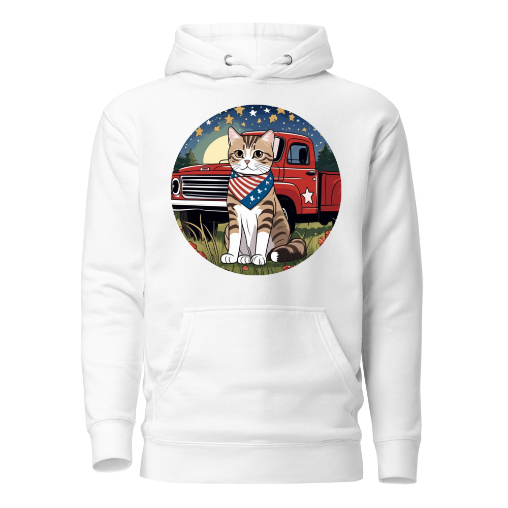 PugMug Custom Tabby Scottish Fold Cat Hoodie