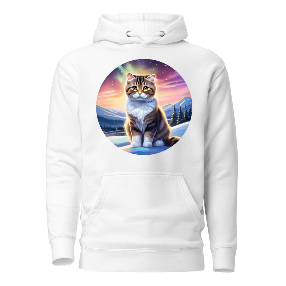 PugMug Custom Tabby Scottish Fold Cat Hoodie