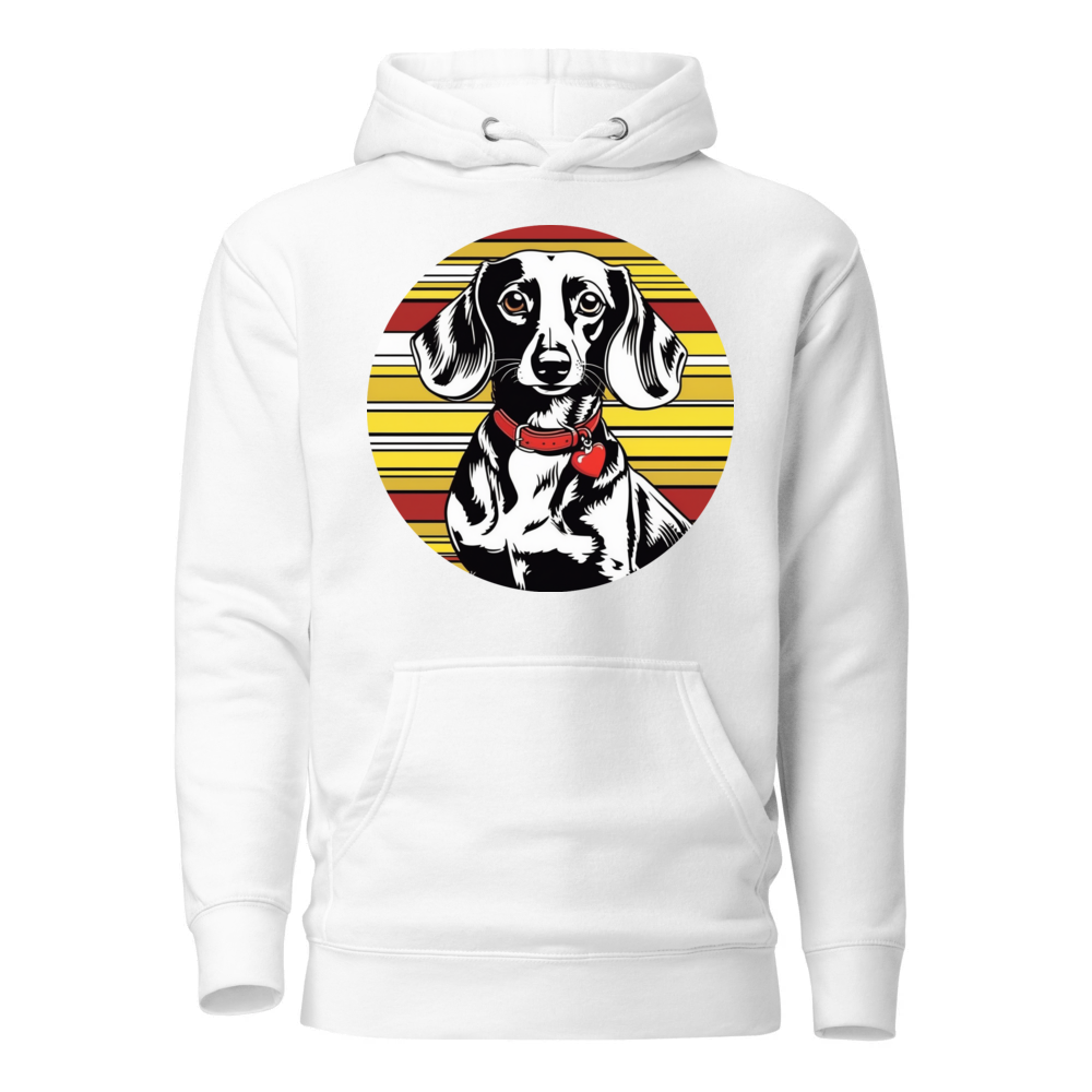 PugMug Custom Black Dachshund Hoodie