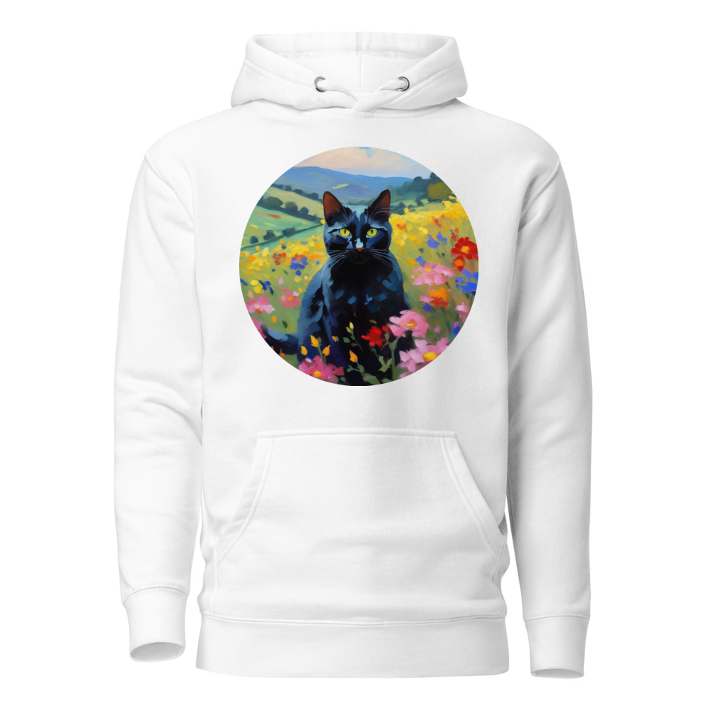 PugMug Custom Black Companion Cat Hoodie