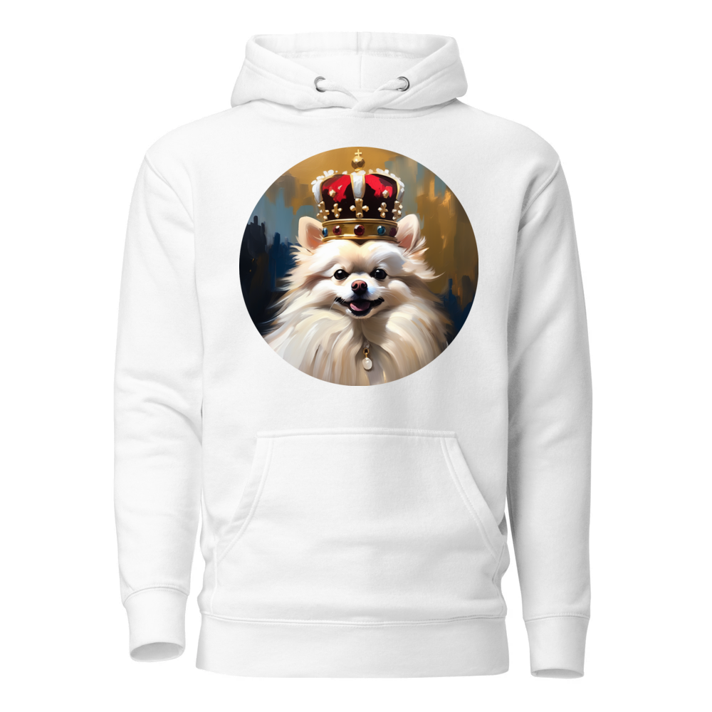 PugMug Custom White Pomeranian Hoodie
