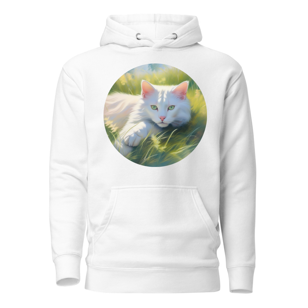 PugMug Custom White Exotic Cat Hoodie