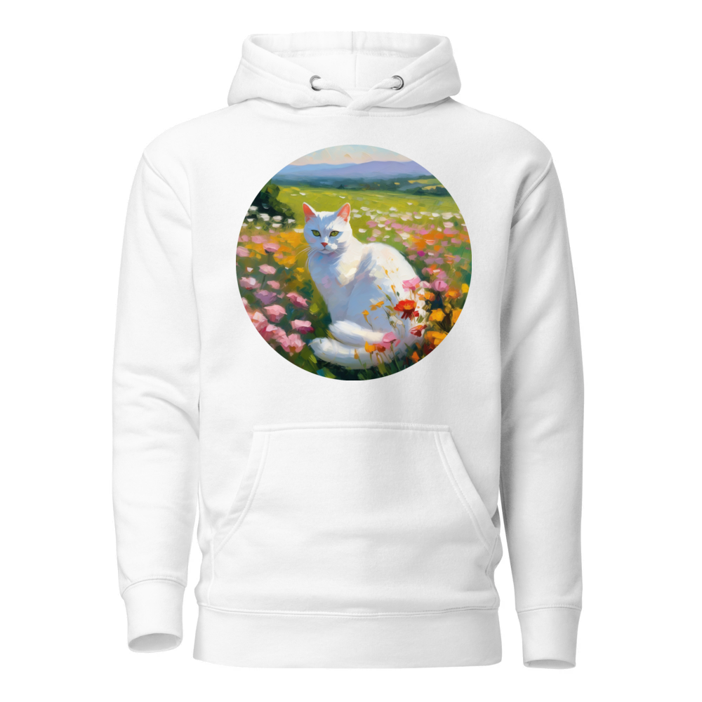 PugMug Custom White American Shorthair Cat Hoodie