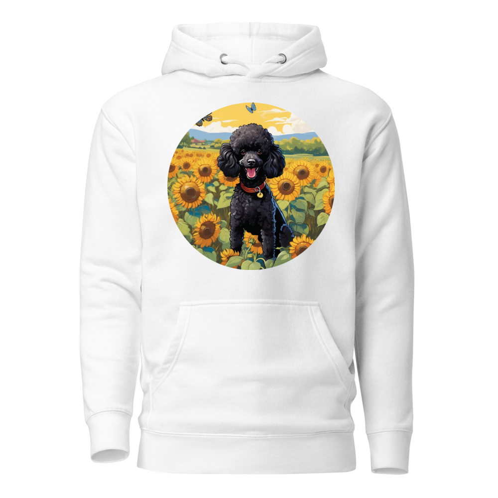 PugMug Custom Black Poodle Hoodie