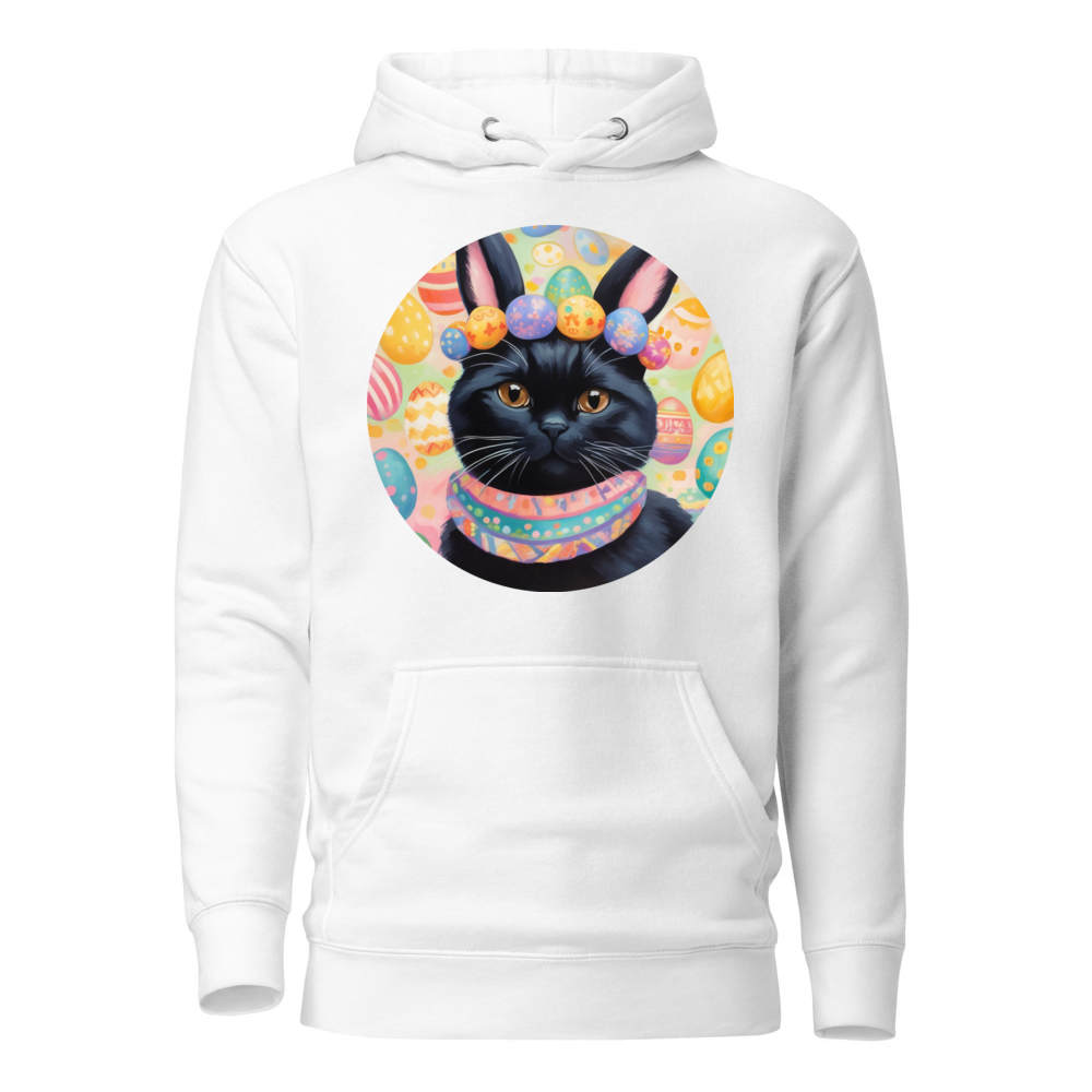 PugMug Custom Black Scottish Fold Cat Hoodie
