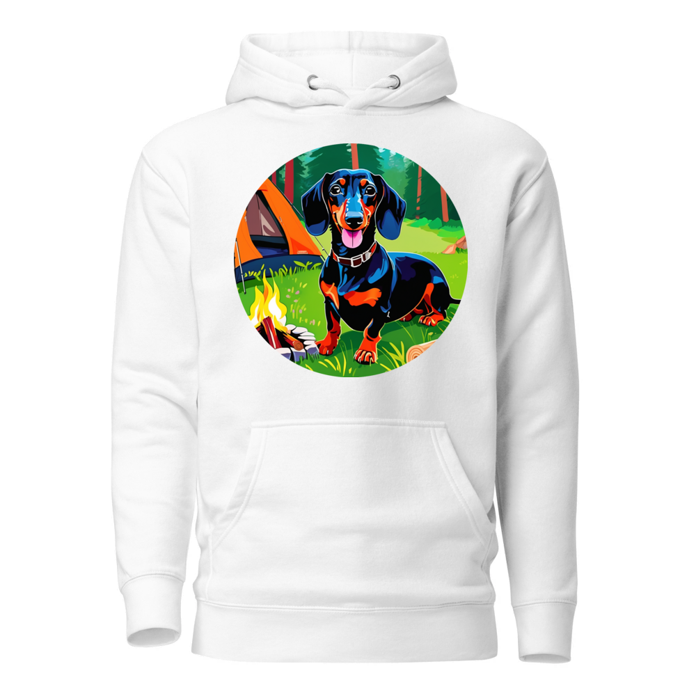 PugMug Custom Black Dachshund Hoodie