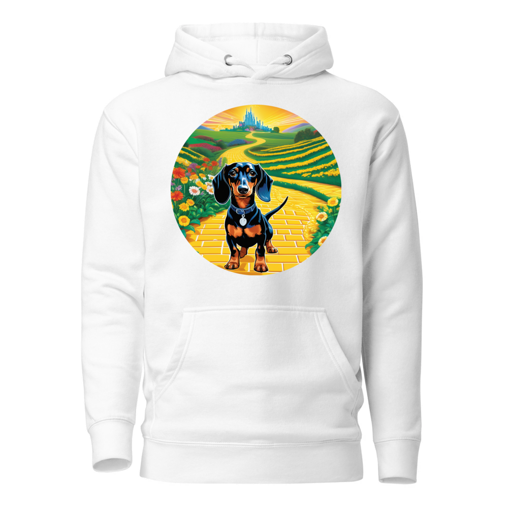 PugMug Custom Black Dachshund Hoodie