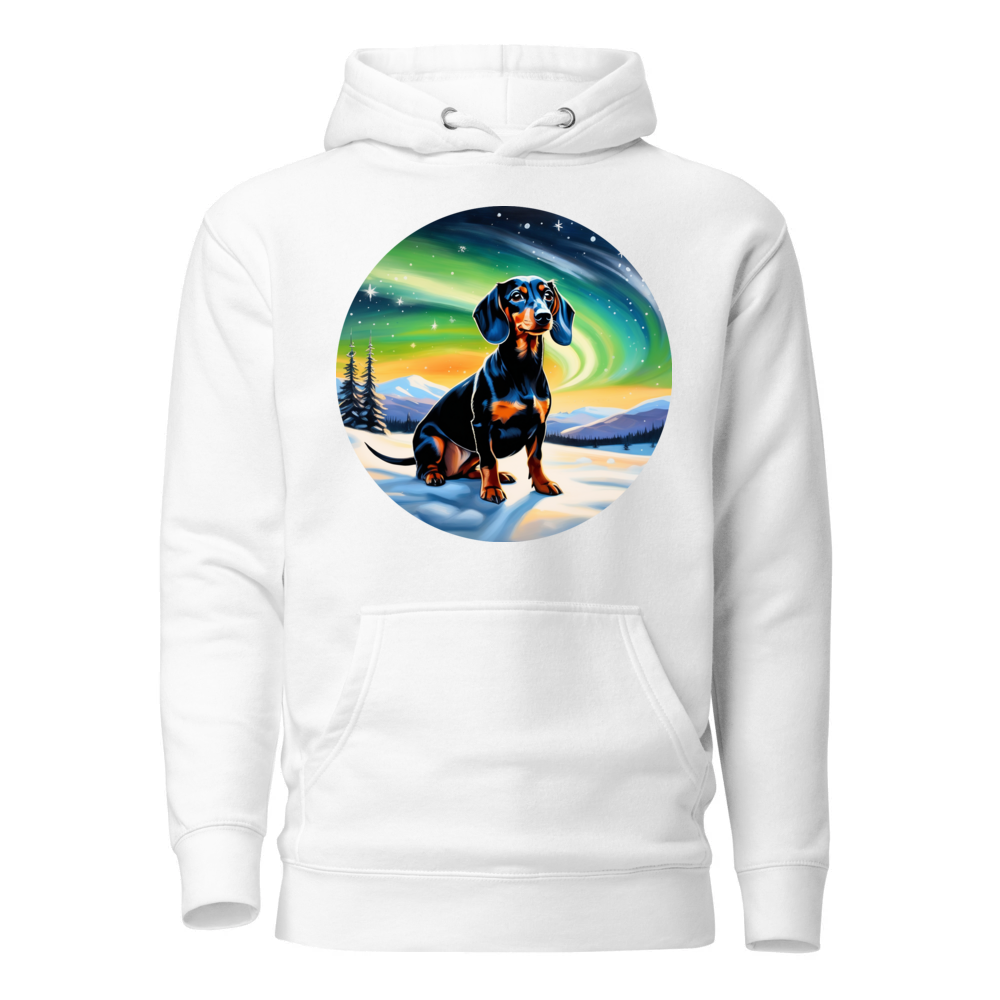 PugMug Custom Black Dachshund Hoodie