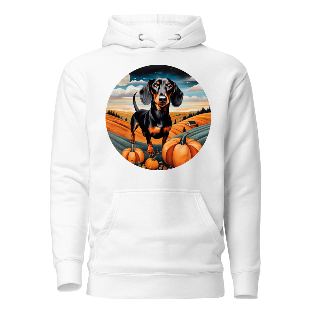 PugMug Custom Black Dachshund Hoodie