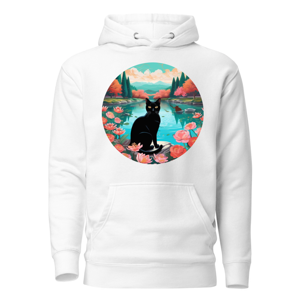 PugMug Custom Black American Shorthair Cat Hoodie