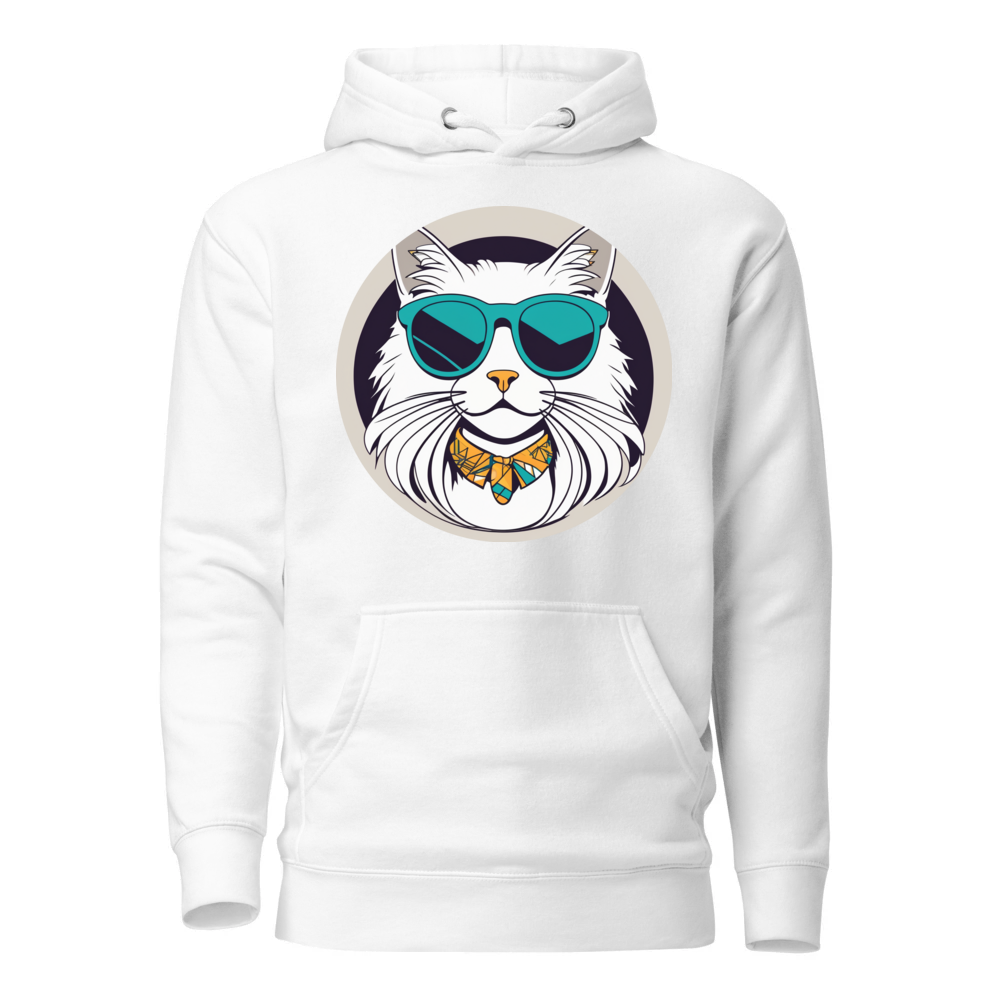 PugMug Custom White Ragdoll Cat Hoodie