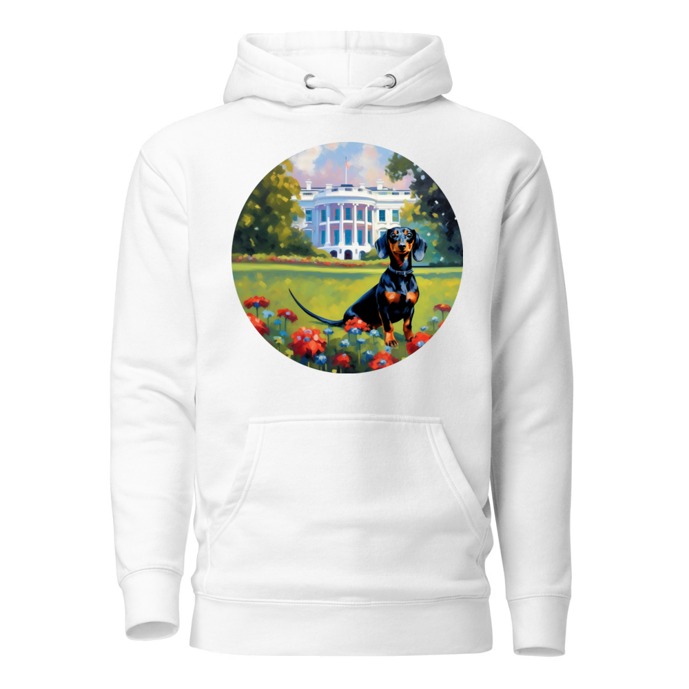 PugMug Custom Black Dachshund Hoodie