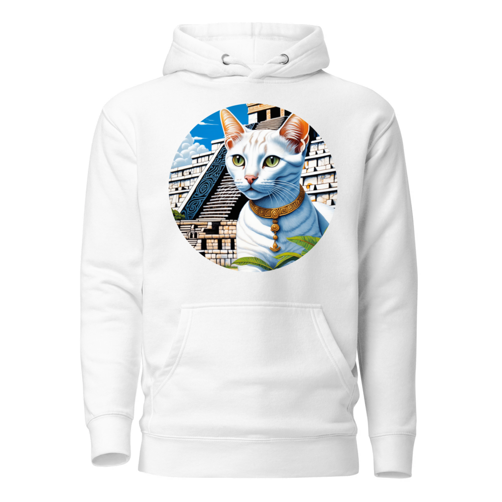 PugMug Custom White Exotic Cat Hoodie