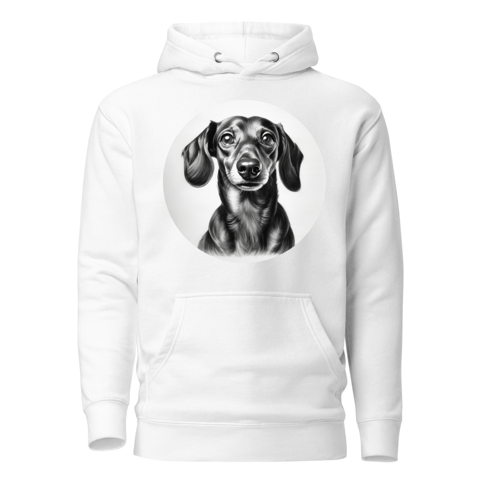 PugMug Custom Black Dachshund Hoodie