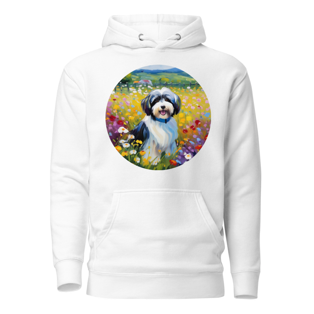 PugMug Custom Black-and-white Havanese Dog Hoodie