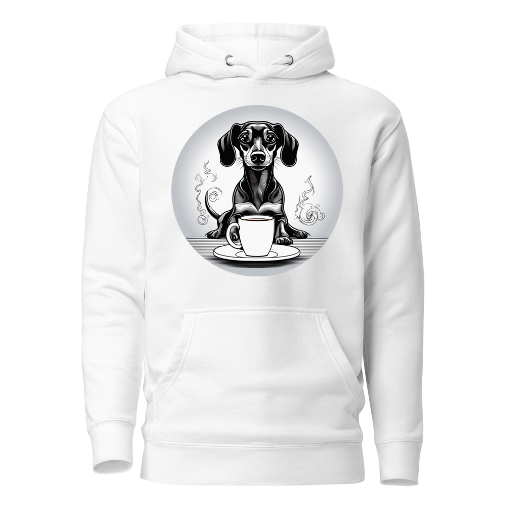 PugMug Custom Black Dachshund Hoodie