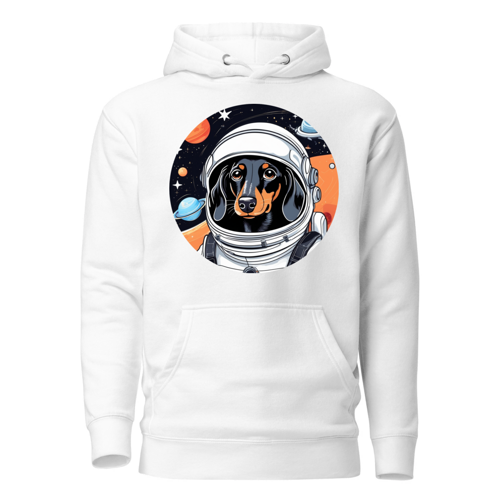 PugMug Custom Black Dachshund Hoodie