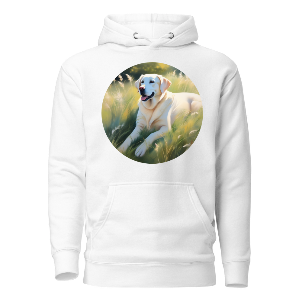 PugMug Custom White Labrador Retriever Hoodie