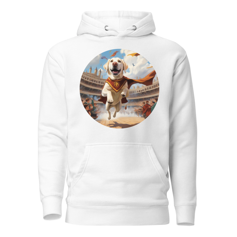 PugMug Custom White Labrador Retriever Hoodie