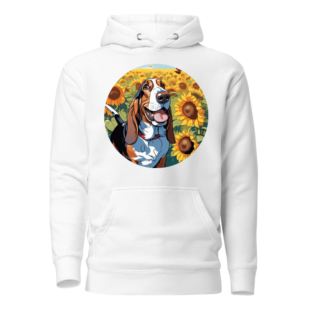 PugMug Custom Basset Hound Hoodie