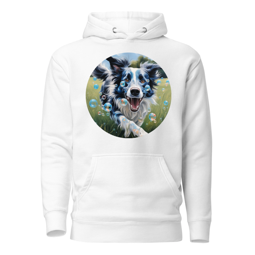 PugMug Custom Blue Merle Border Collie Hoodie