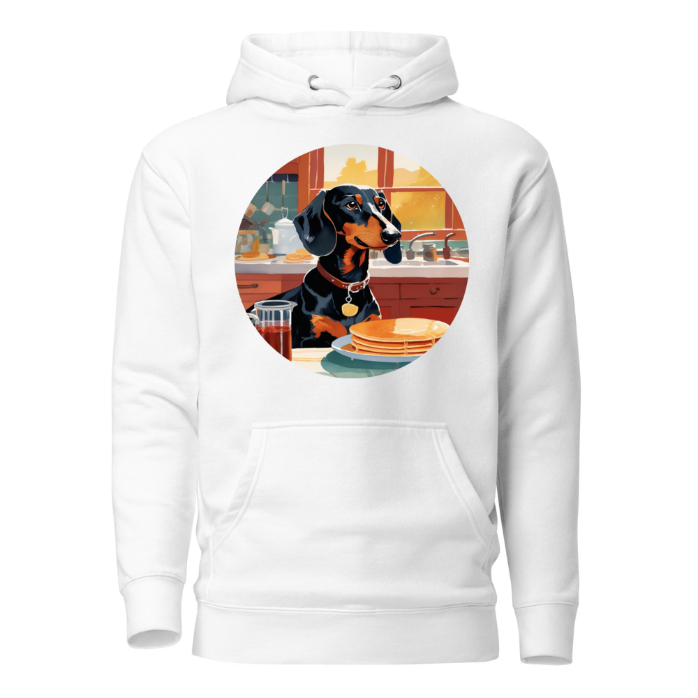 PugMug Custom Black Dachshund Hoodie