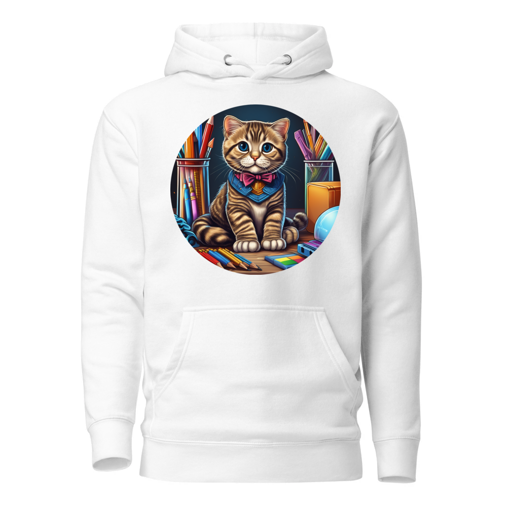 PugMug Custom Tabby Scottish Fold Cat Hoodie
