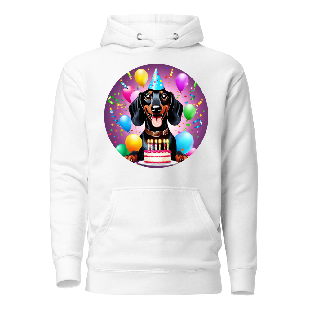 PugMug Custom Black Dachshund Hoodie