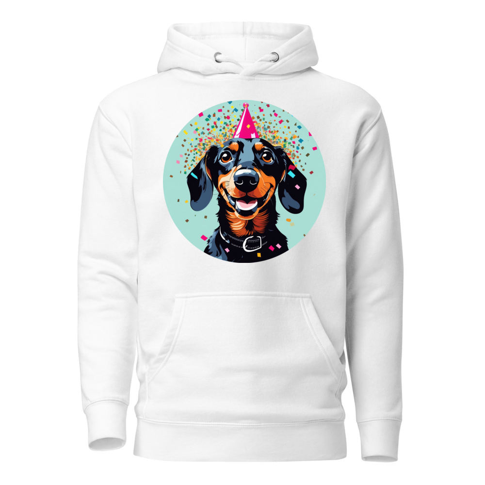PugMug Custom Black Dachshund Hoodie