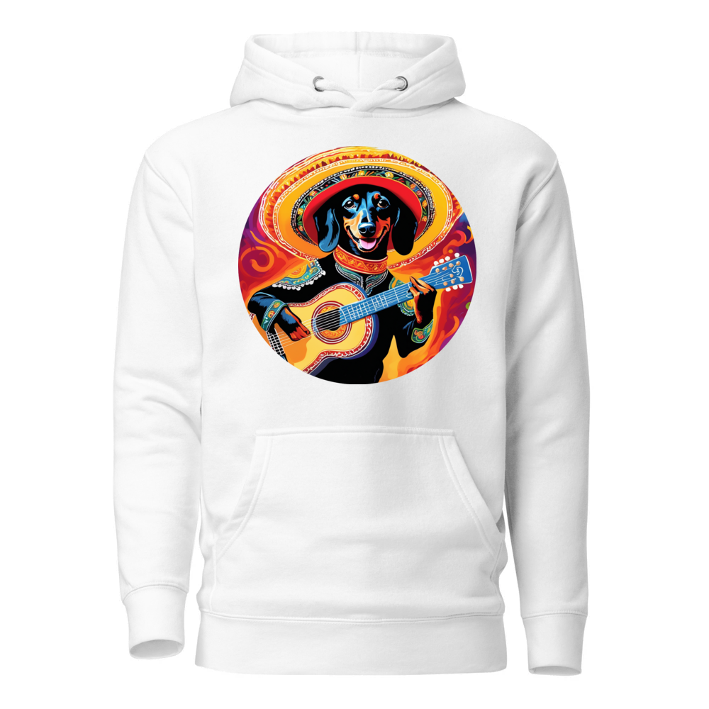 PugMug Custom Black Dachshund Hoodie