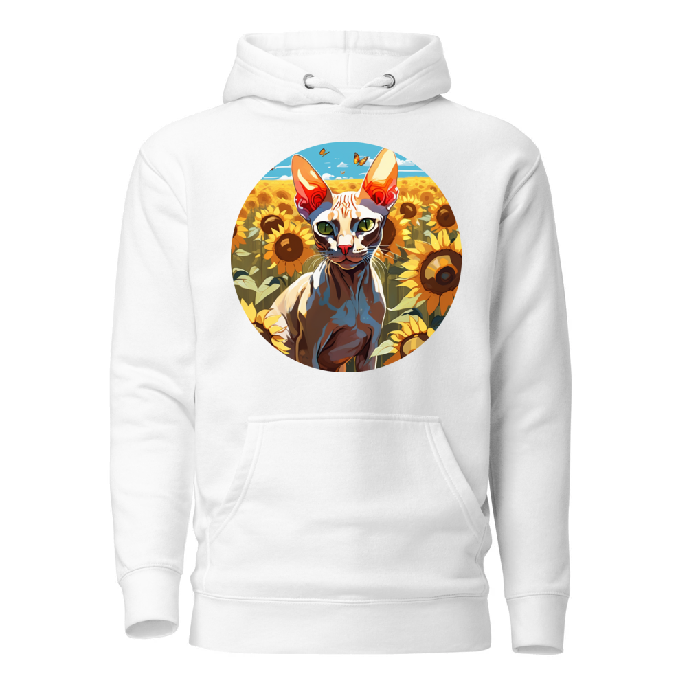 PugMug Custom Tabby Sphynx Cat Hoodie