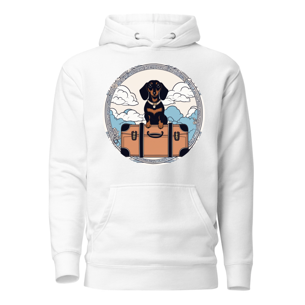 PugMug Custom Black Dachshund Hoodie