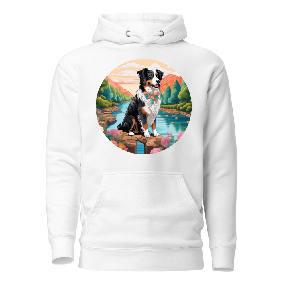 PugMug Custom Australian Shepherd Dog Hoodie