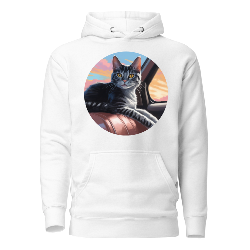 PugMug Custom Black American Shorthair Cat Hoodie