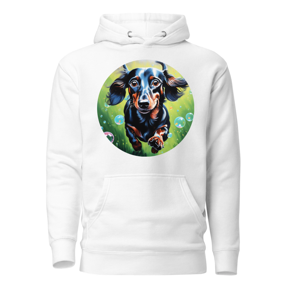 PugMug Custom Black Dachshund Hoodie