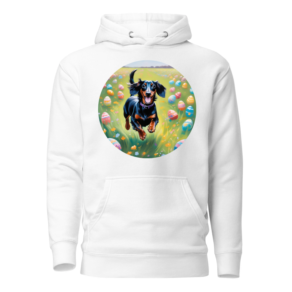 PugMug Custom Black Dachshund Hoodie